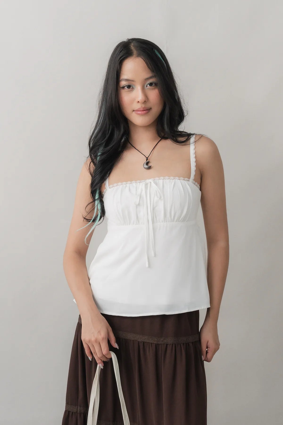 Kiara V2 Longline Padded Babydoll Top