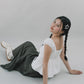 *RESTOCK* Arabella Pintuck Flowy Tiered Long Skirt