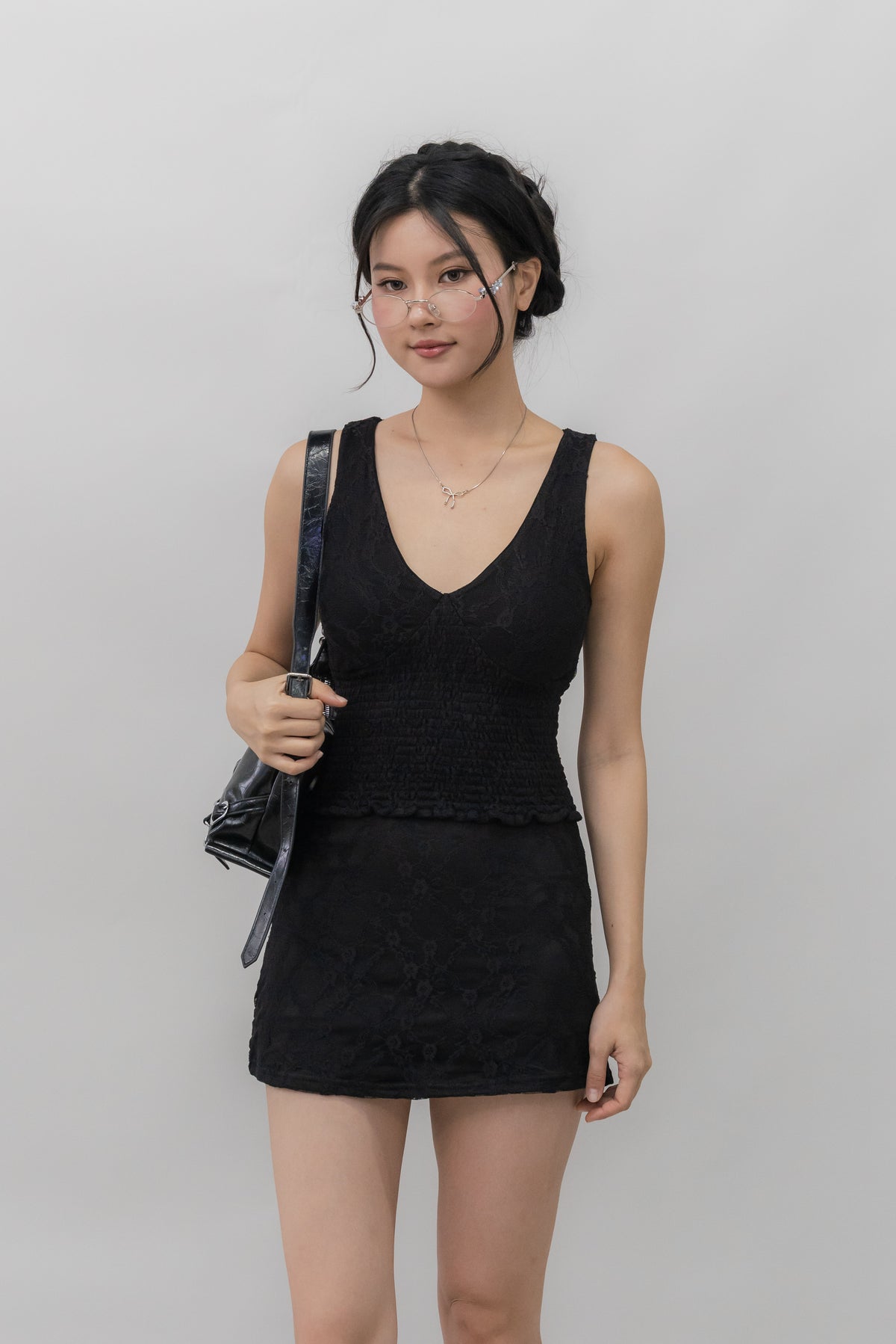 *PRELAUNCH* [CLOUD MESH] Angel Padded Smock Tank Top