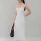 Christine Strappy Padded Lace Ribbon Dress