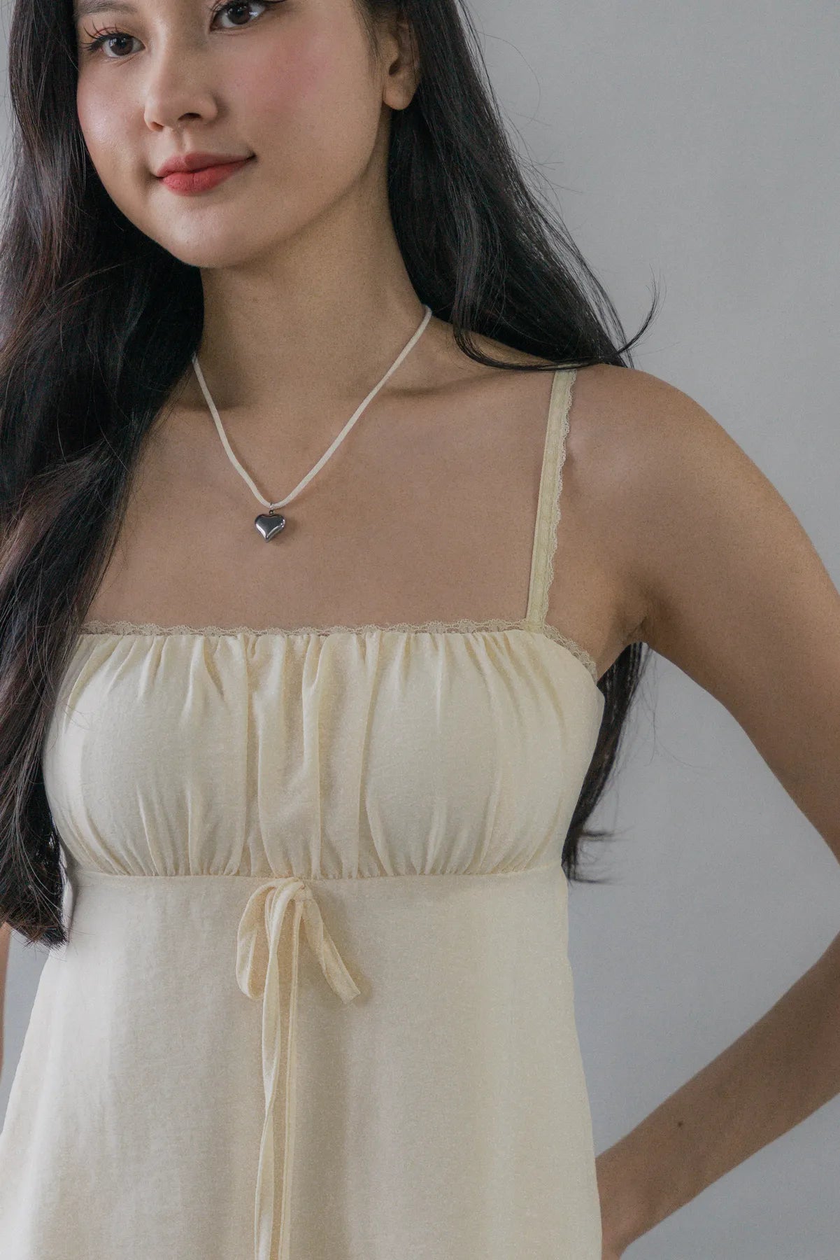 Kiara Longline Padded Babydoll Top