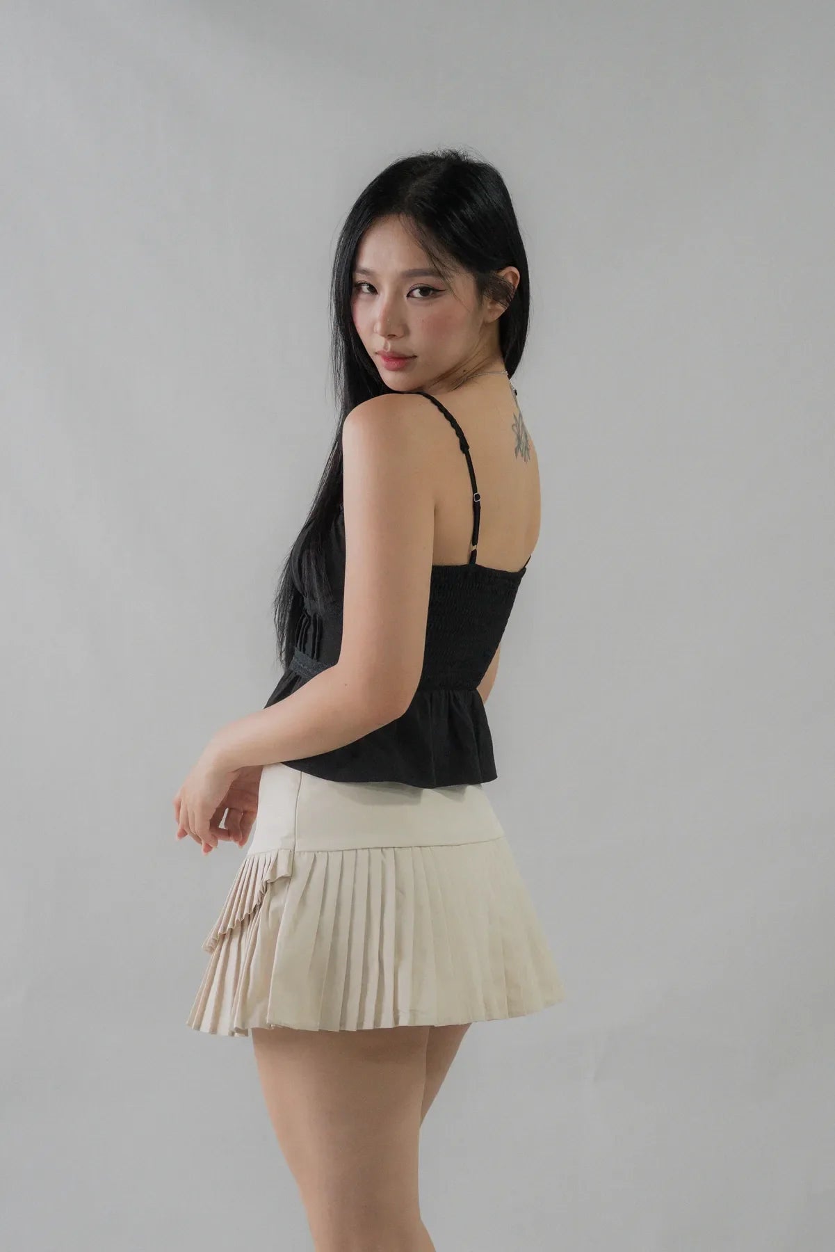 Melanie Two-Way Pleated Mini Tennis Skort