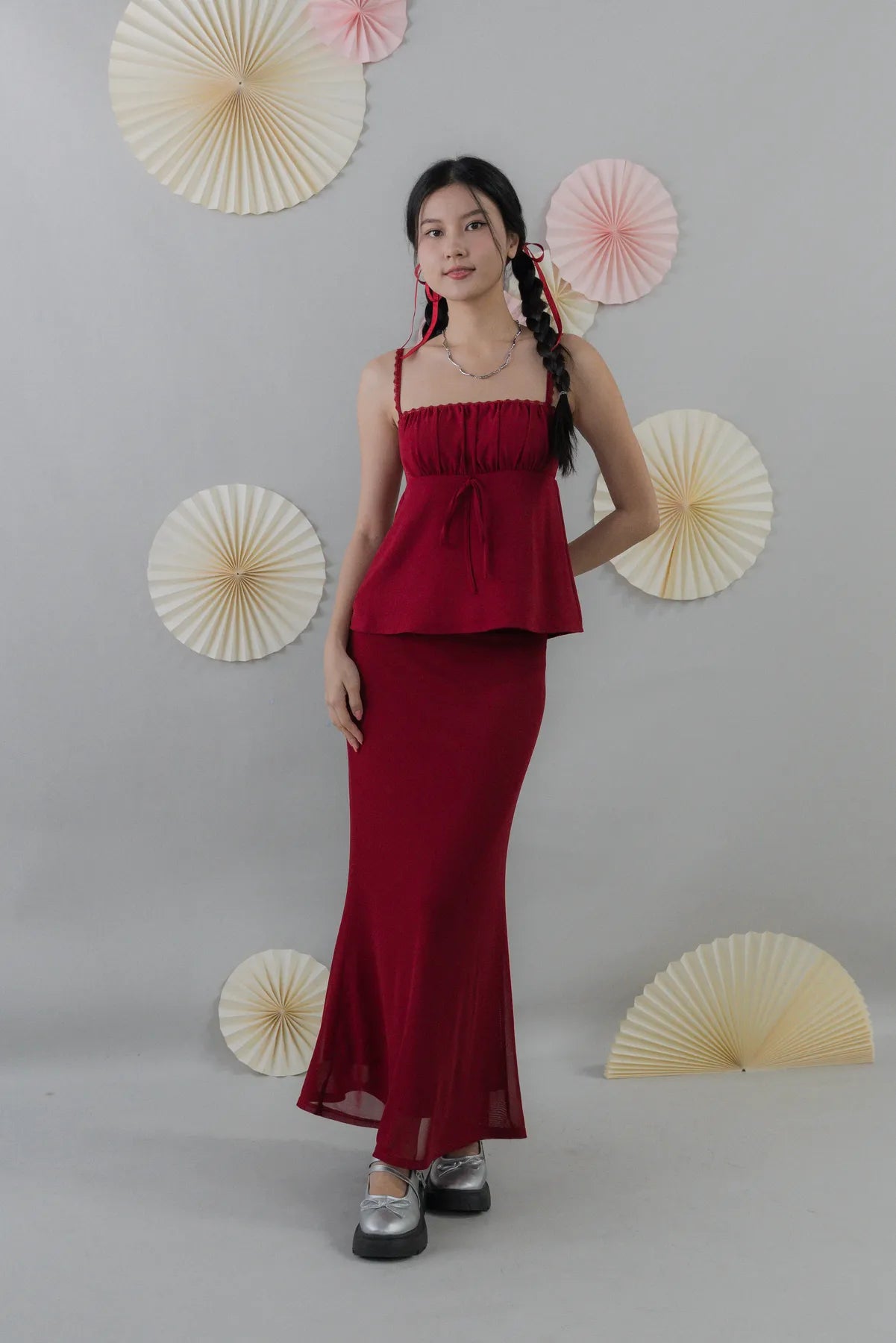 Kiara Longline Padded Babydoll Top