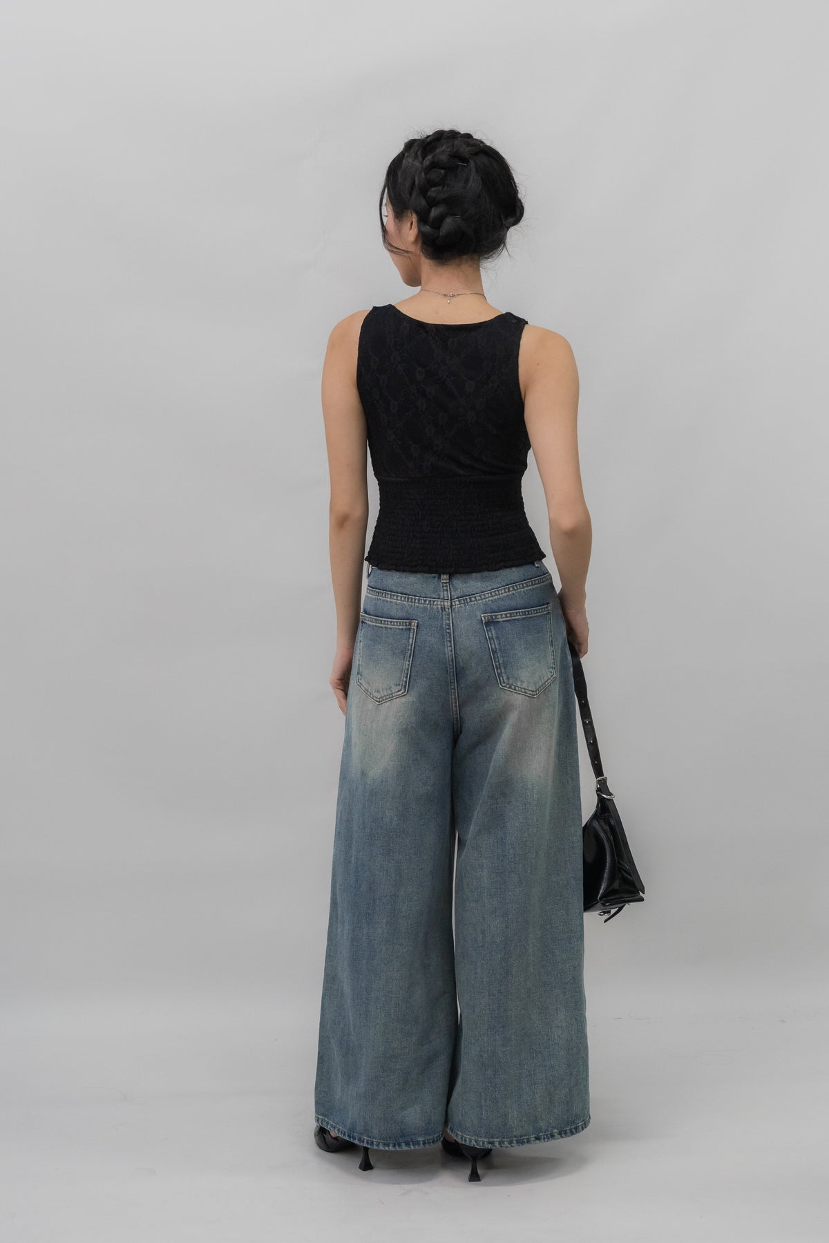 *PRELAUNCH* [CLOUD MESH] Angel Padded Smock Tank Top