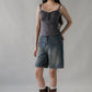 Sarah Straight Cut Denim Jorts