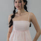 Jolyn Eyelet Babydoll Padded Top
