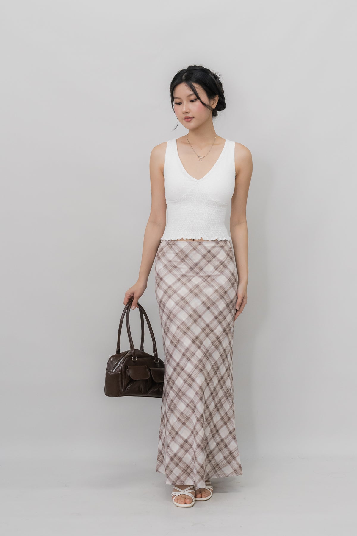 *PRELAUNCH* [CLOUD MESH] Angel Padded Smock Tank Top
