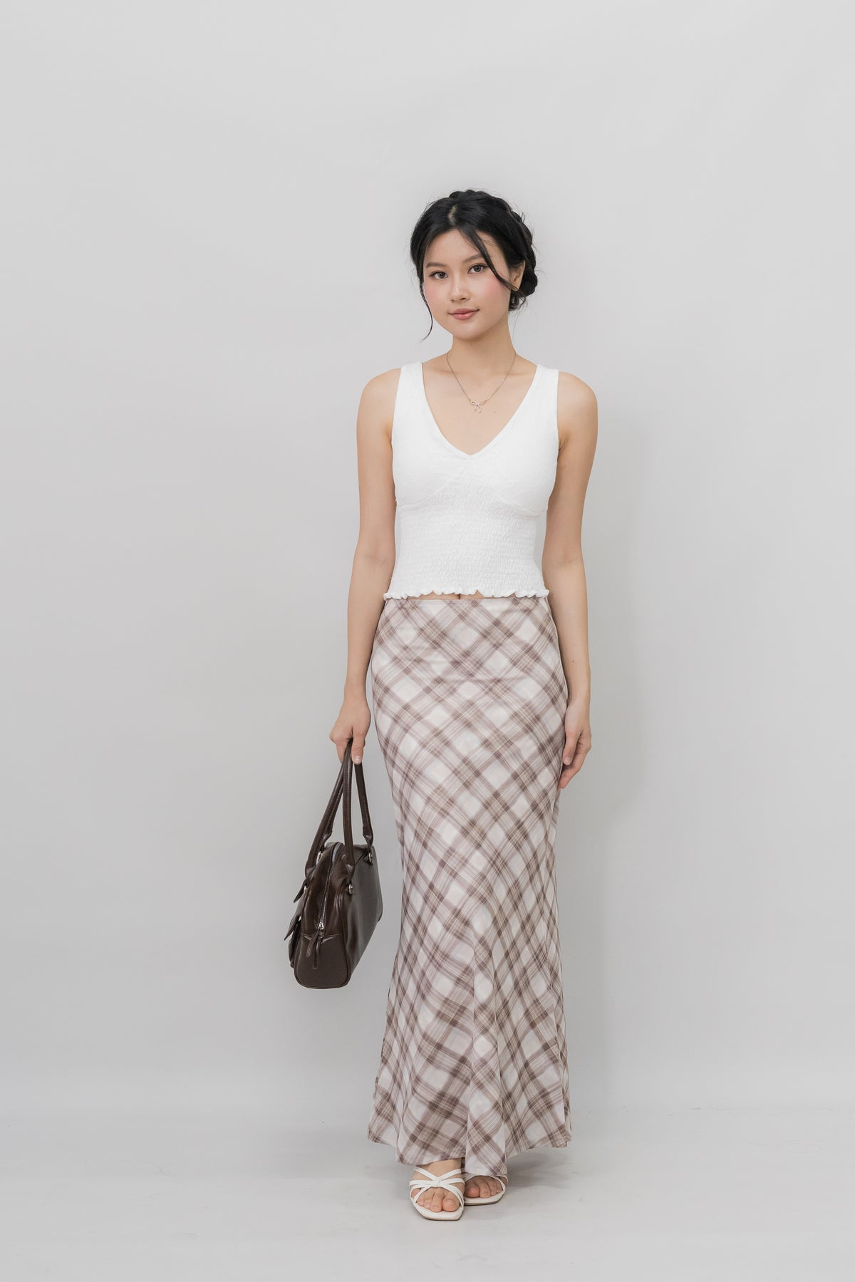 *PRELAUNCH* [CLOUD MESH] Angel Padded Smock Tank Top