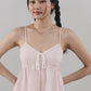 Polly Contrast Trim Padded Sleeveless Top