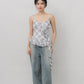 *PRELAUNCH* [CLOUD MESH] Danica Frills Padded Top