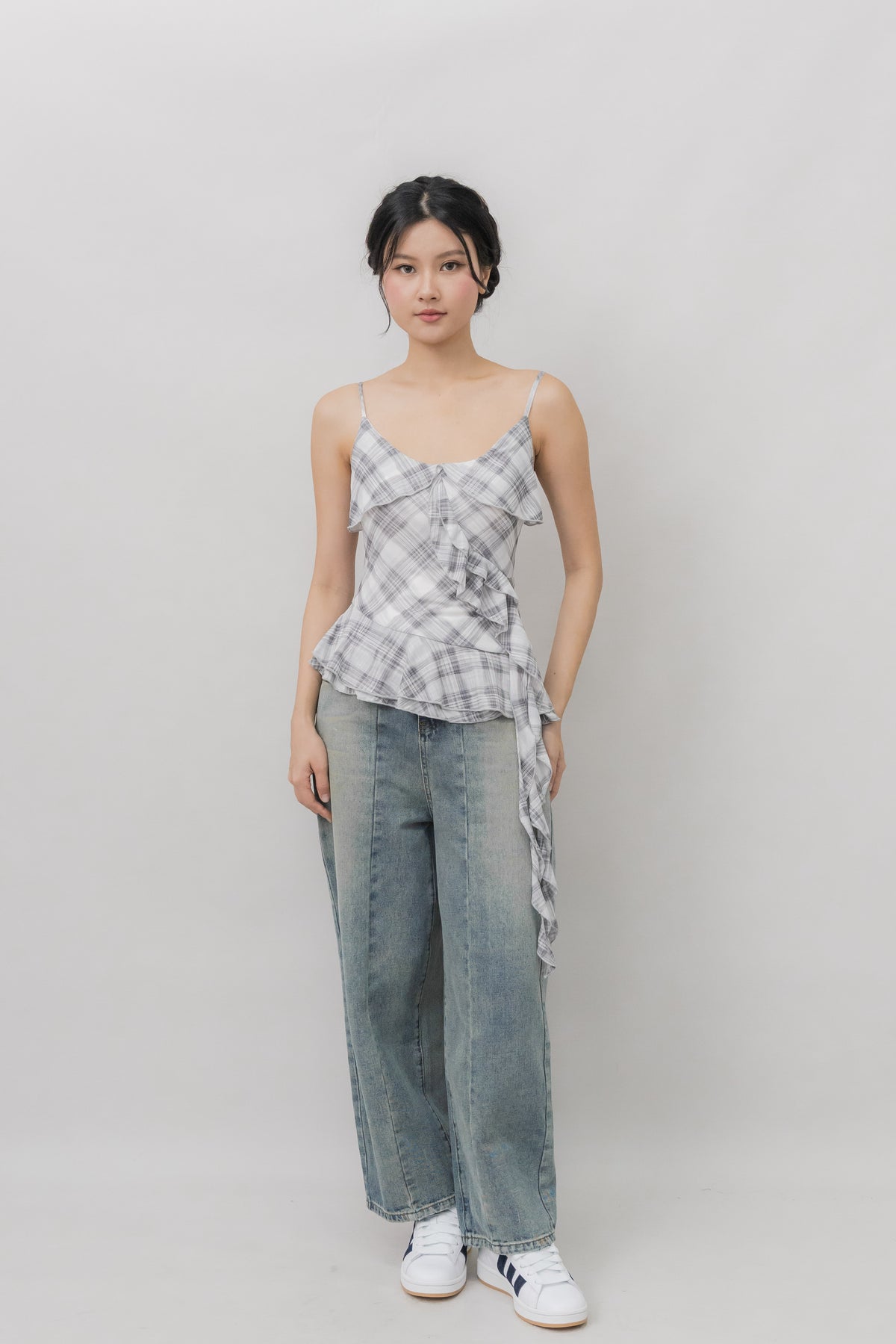 *PRELAUNCH* [CLOUD MESH] Danica Frills Padded Top