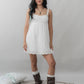 [100% Cotton] Renee Convertible Padded Romper Dress
