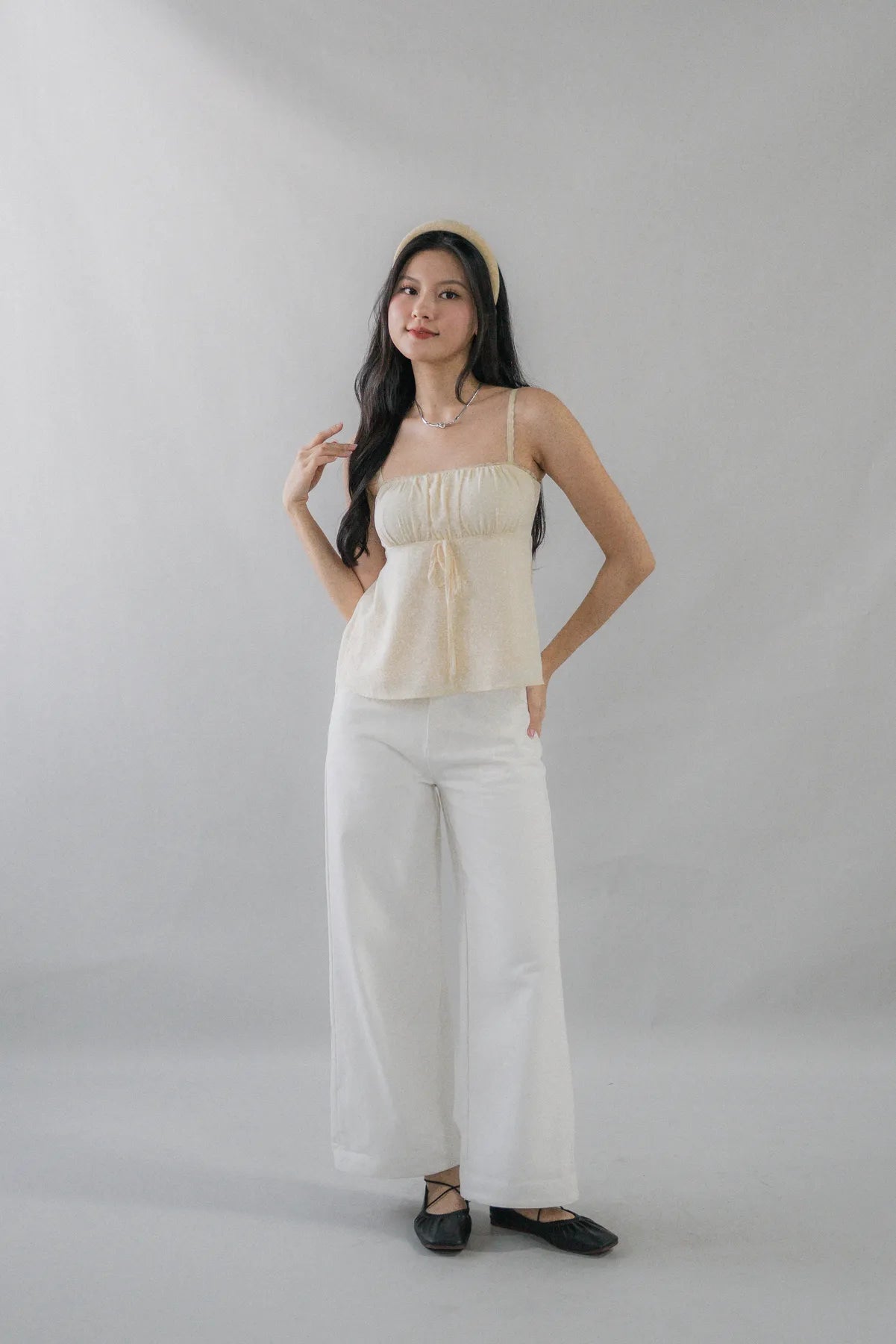 Kiara Longline Padded Babydoll Top