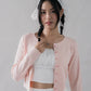 Mindy Flower Button Cardigan