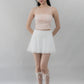 [CLOUD MESH] Brody Luxe Mesh Ruched Skorts