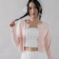 Mindy Flower Button Cardigan