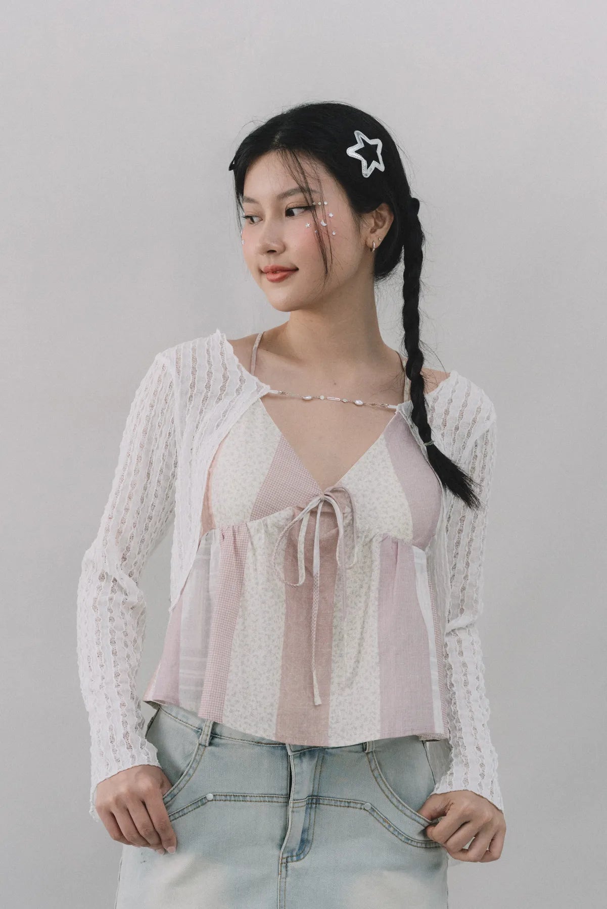 Lumi Relaxed Ripple Lace Bolero