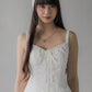 Sheralyn Eyelet Lace Trim Tank Top