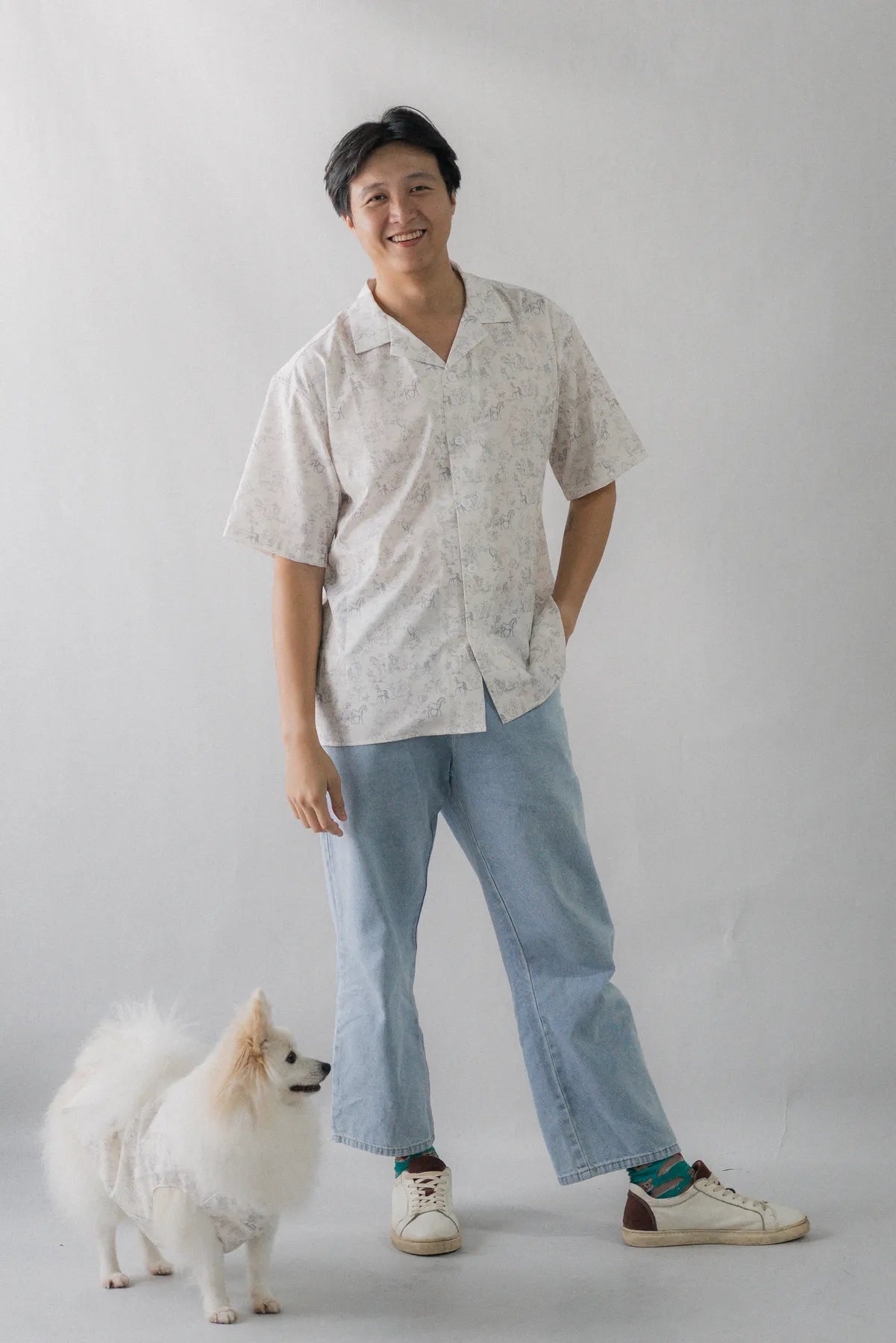 Uma Collared Short Sleeve Shirt