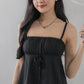 Kiara Longline Padded Babydoll Top