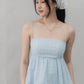 Jolyn Eyelet Babydoll Padded Top