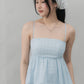 Jolyn Eyelet Babydoll Padded Top