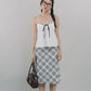 Polly Contrast Trim Padded Sleeveless Top