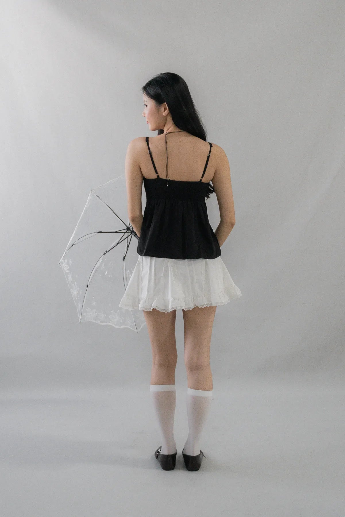 Kiara Longline Padded Babydoll Top