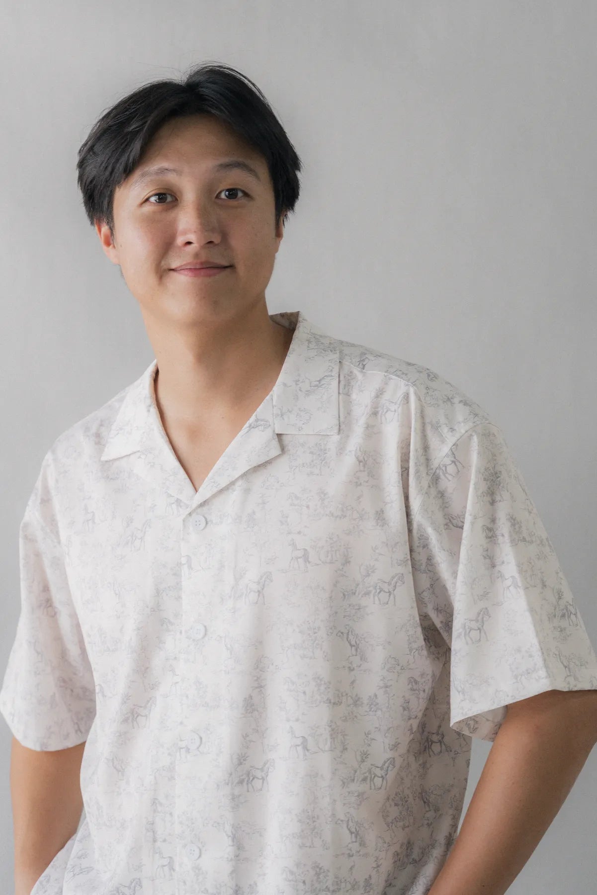 Uma Collared Short Sleeve Shirt