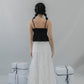 Kiara Lace Trim Ribbon Padded Babydoll Top