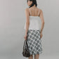 Polly Contrast Trim Padded Sleeveless Top