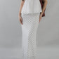 Bradley Fishtail Maxi Soft Mesh Skirt
