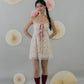 [COL FUKU] Ariana Padded Mini Ribbon Dress