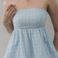 Jolyn Eyelet Babydoll Padded Top