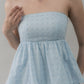 Jolyn Eyelet Babydoll Padded Top