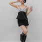 *PRELAUNCH* [CLOUD MESH] Dewy Mini Skort Lace Version