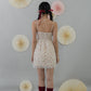 [COL FUKU] Ariana Padded Mini Ribbon Dress