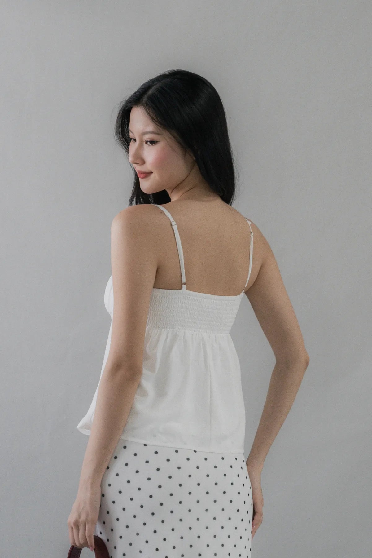 Kiara Longline Padded Babydoll Top