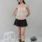 Nelly Ruffled Halter Tie Top