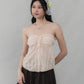 Nelly Ruffled Halter Tie Top