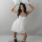 [100% Cotton] Renee Convertible Padded Romper Dress