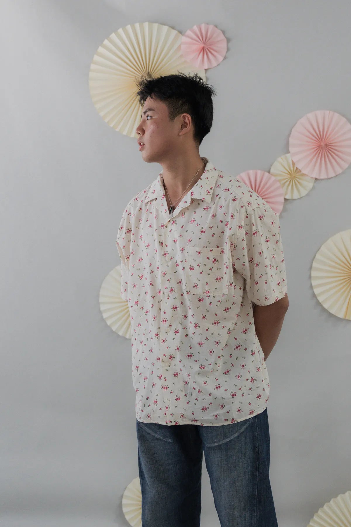 [COL FUKU] Fuku Collared Short Sleeve Shirt