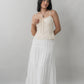 Christine Lace Ribbon Padded Tank Top