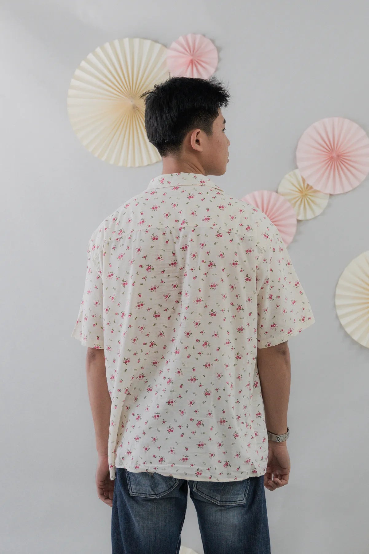 [COL FUKU] Fuku Collared Short Sleeve Shirt
