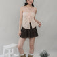 Nelly Ruffled Halter Tie Top
