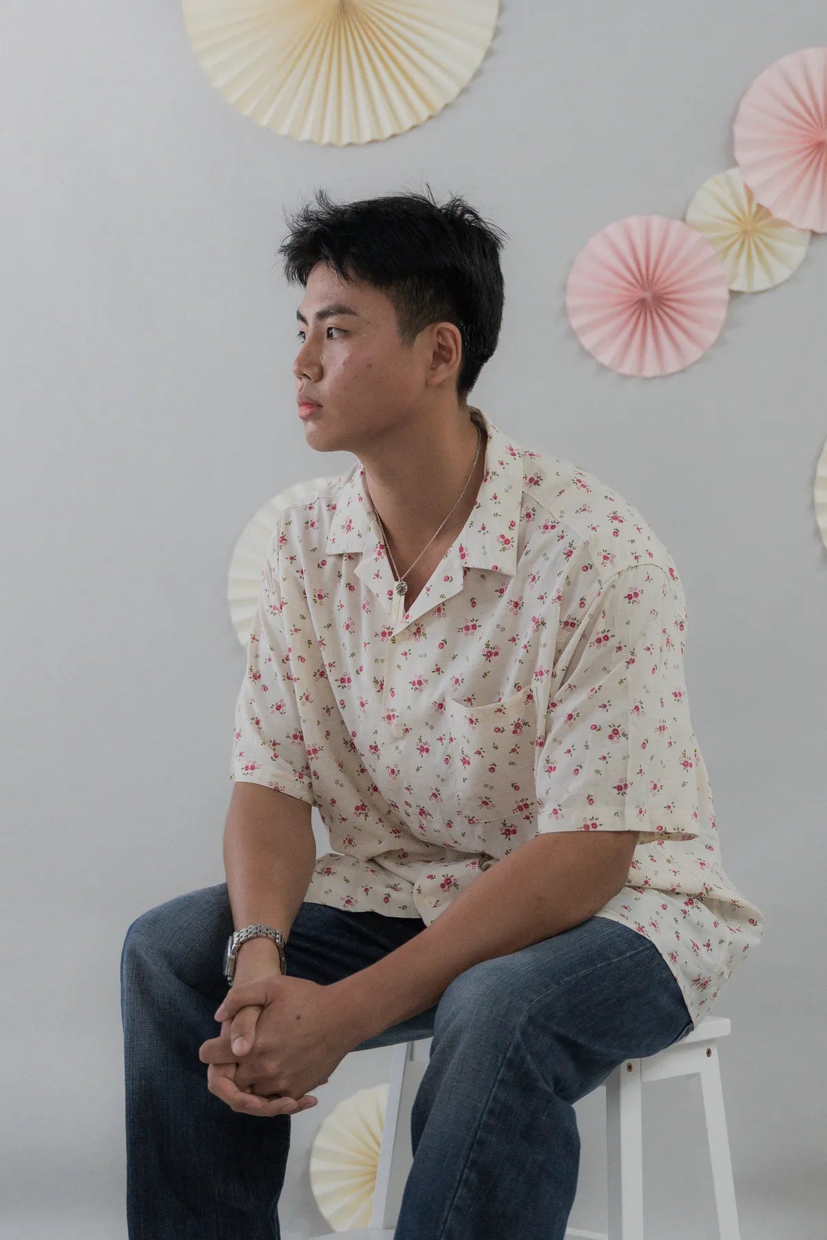 [COL FUKU] Fuku Collared Short Sleeve Shirt