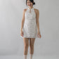 Amara Padded Cheongsam Mini Dress