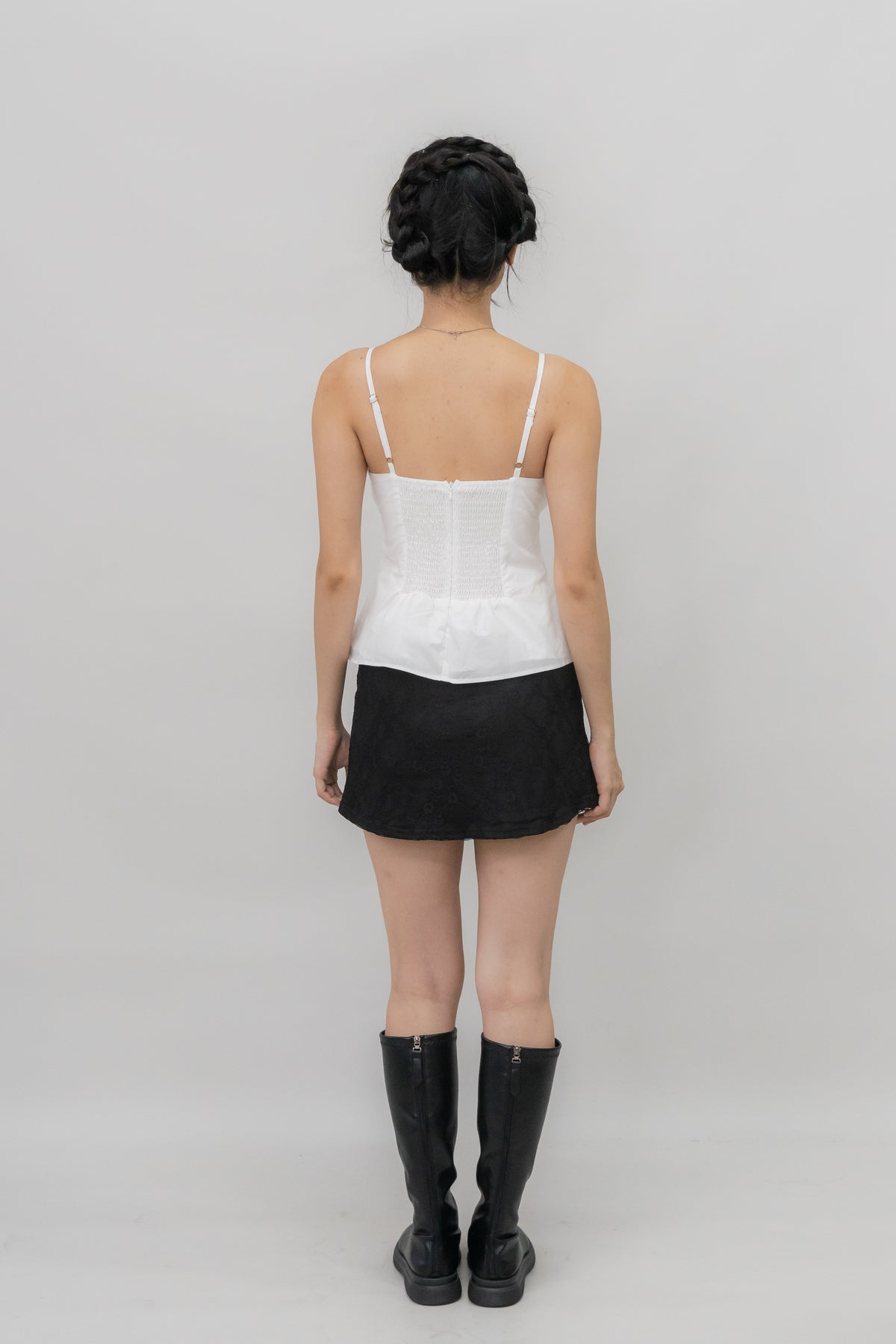 *PRELAUNCH* [CLOUD MESH] Dewy Mini Skort Lace Version