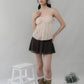 Nelly Ruffled Halter Tie Top