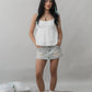 [100% Cotton] Renee Convertible Padded Top
